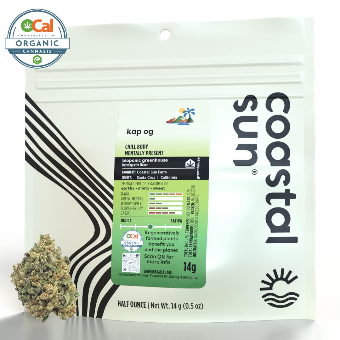 Coastal Sun - Kap OG Greenhouse Flower 14g - 1