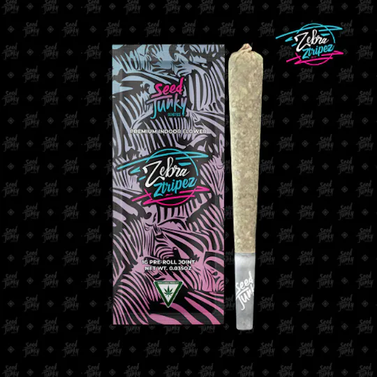 Seed Junky - Seed Junky | Zebra Ztripez | Joint | 1g - 1