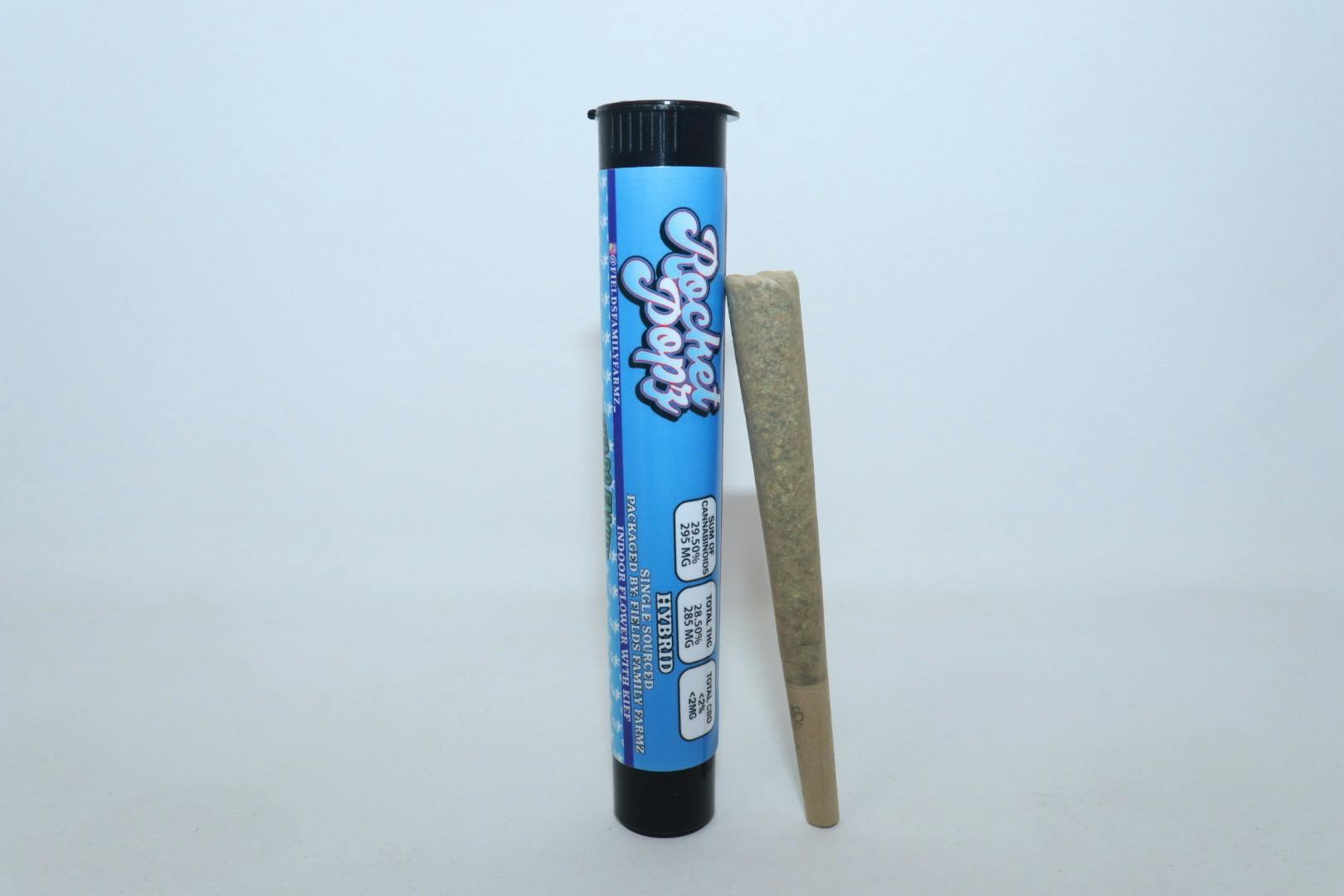 Fields Family Farmz - Rocket Popz 1G Kief Infused Single Pre Roll - 1