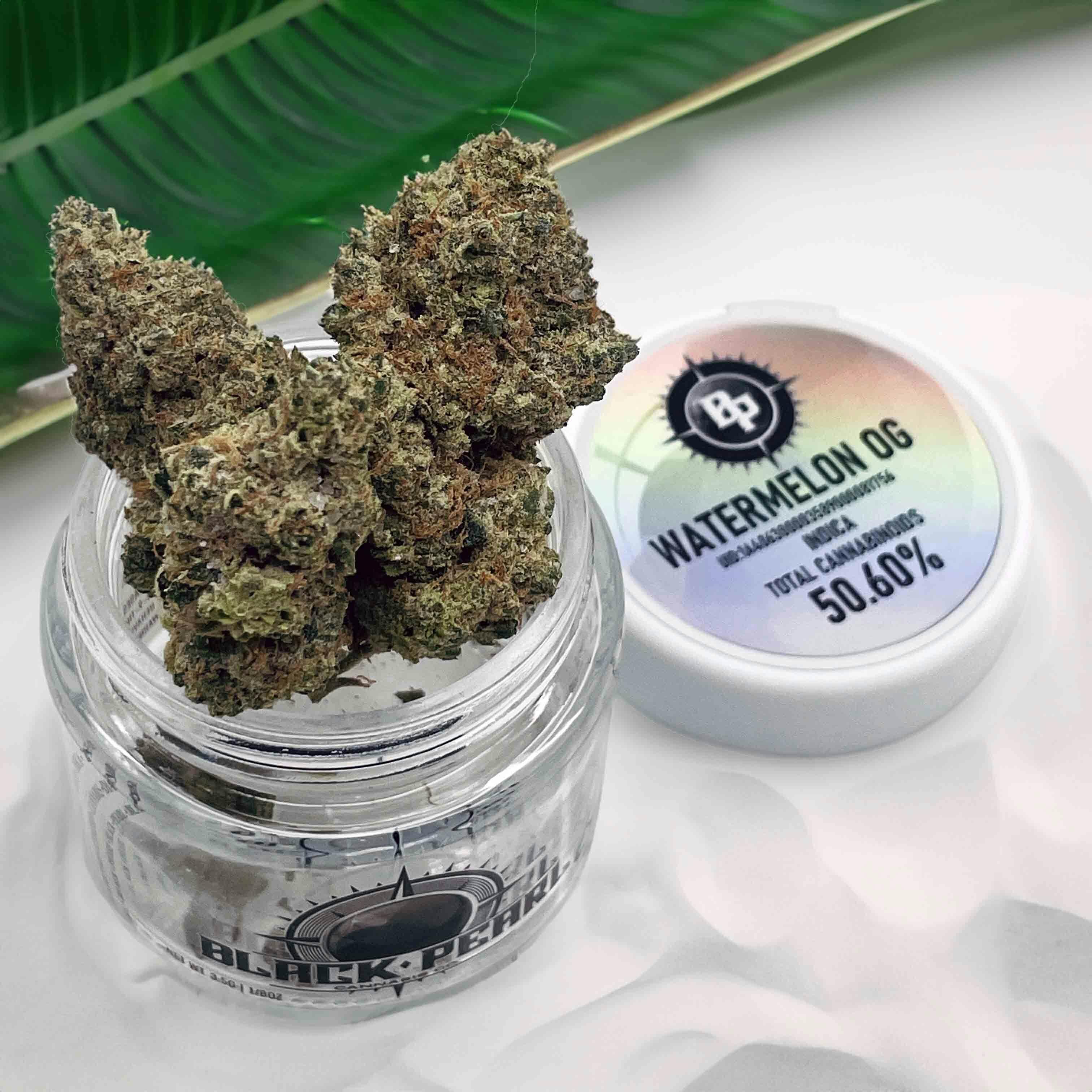 Twenty Two K / 22k - BLACK PEARL - Diamond Coated Indoor - Watermelon OG - 3.5g | 1/8oz - 1