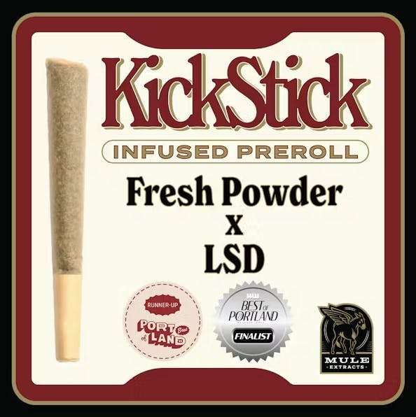 Mule Extracts - Mule Extracts | Fresh Powder x Lemon Sour Diesel | Infused Joint | 1g - 1