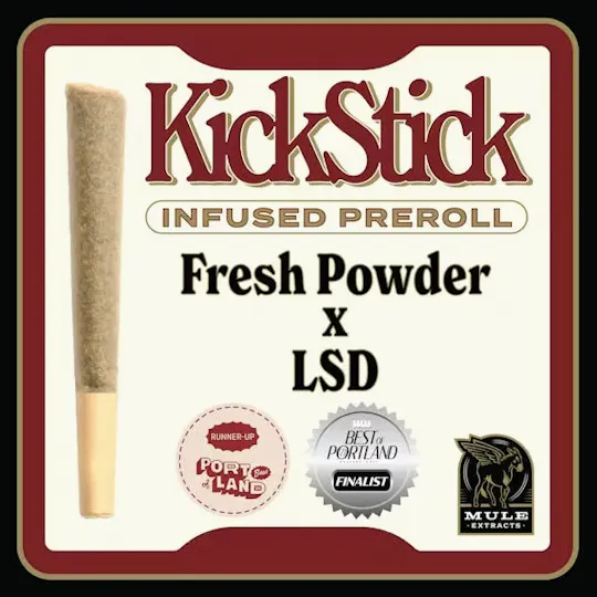 Mule Extracts - Mule Extracts | Fresh Powder x Lemon Sour Diesel | Infused Joint | 1.25g - 1