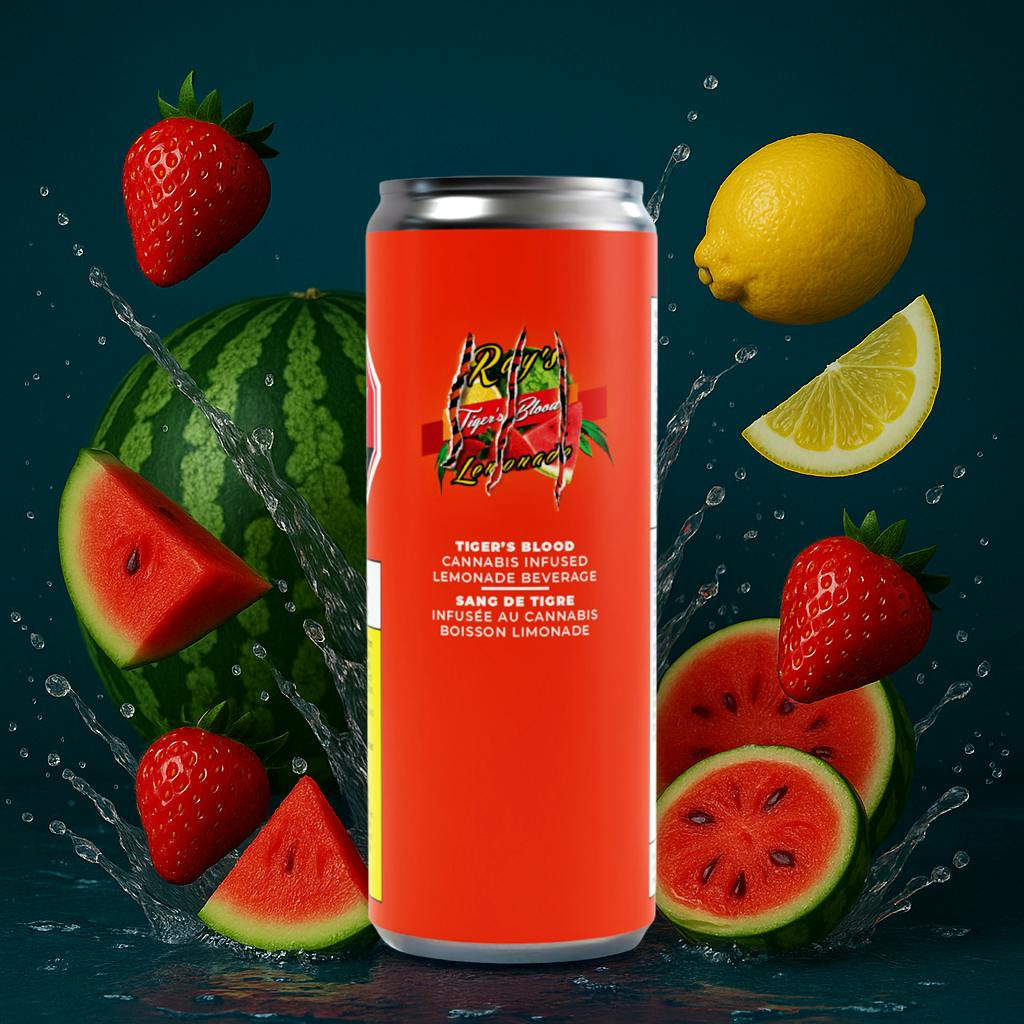 Ray's Lemonade - Ray's Lemonade | Tiger's Blood Lemonade | Non-carbonated | 10mg | 12 fl oz - 1