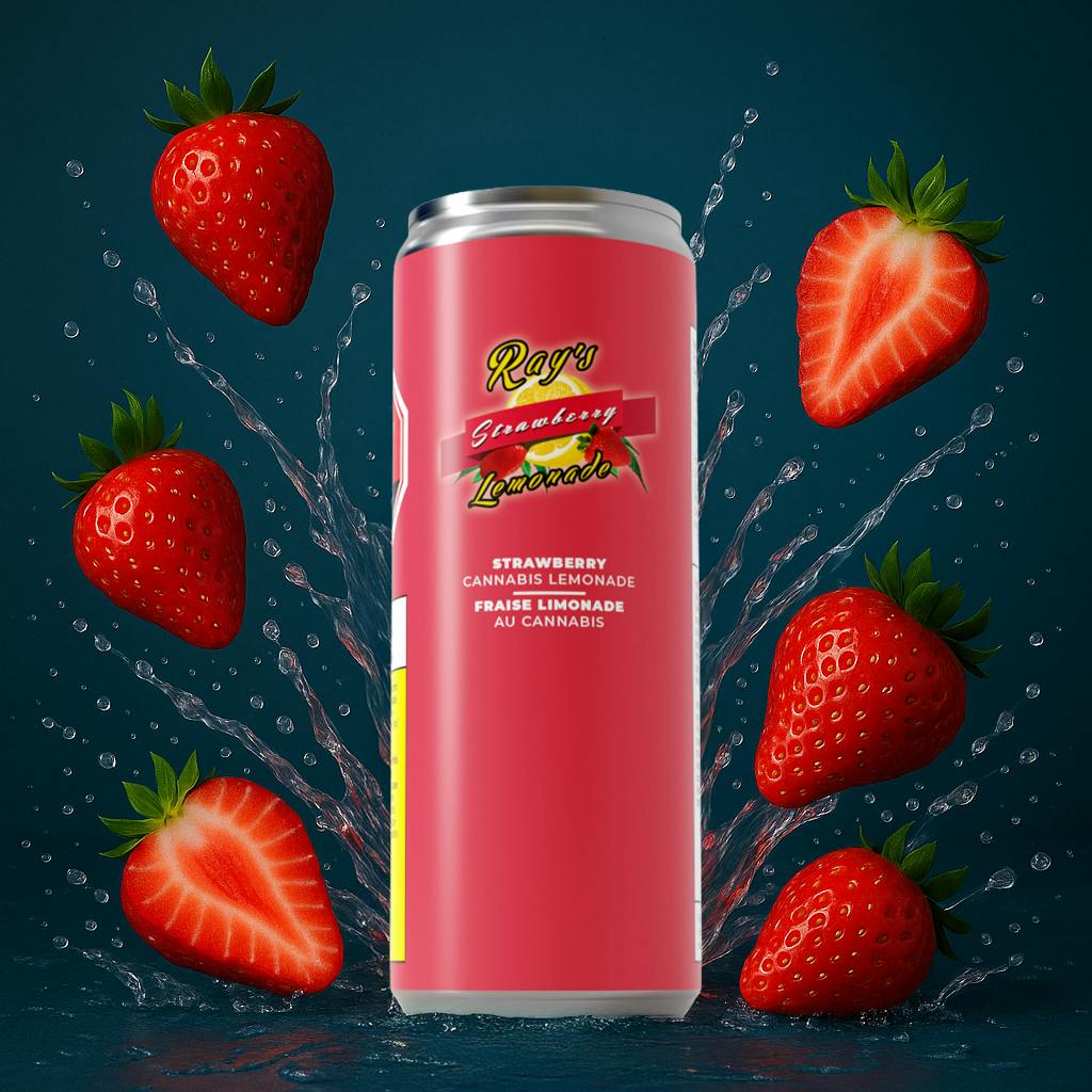Ray's Lemonade - Ray's Lemonade | Strawberry Lemonade | Non-carbonated | 10mg | 12 fl oz - 1