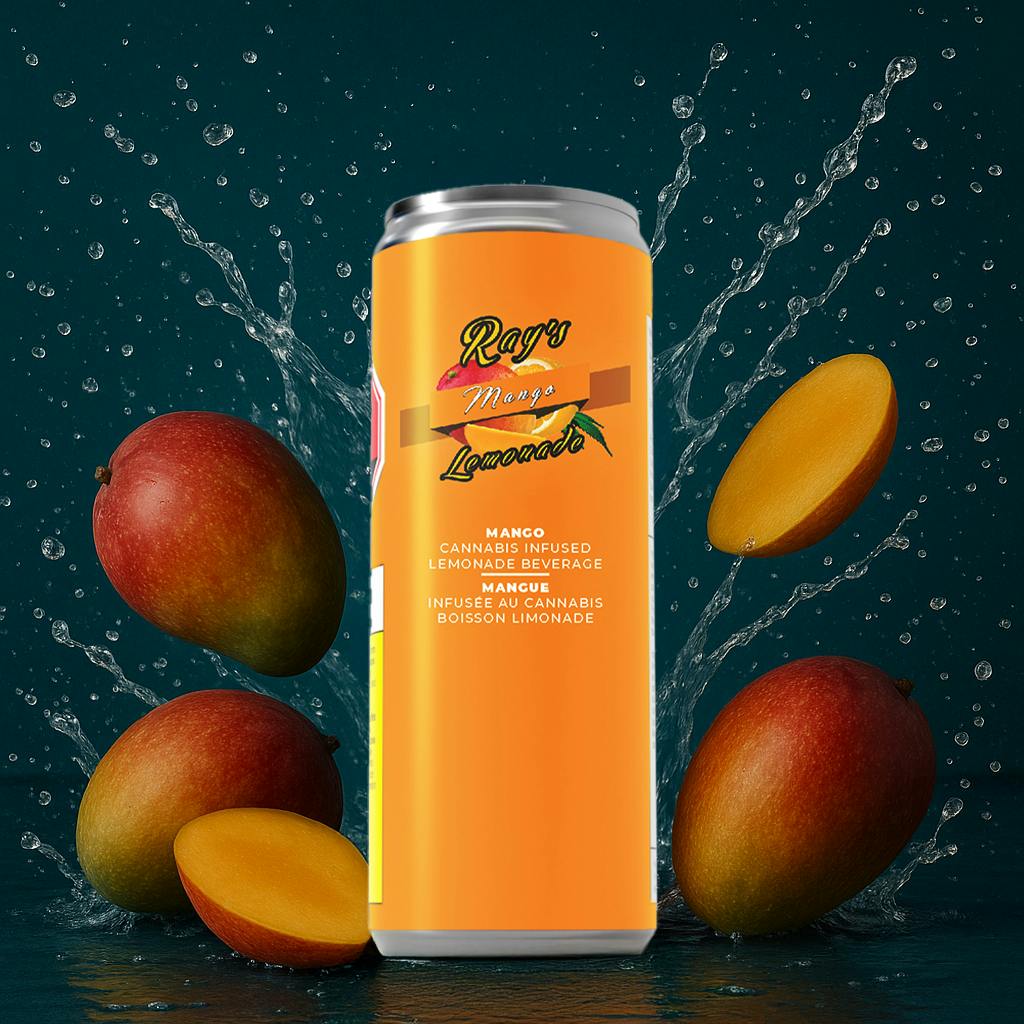 Ray's Lemonade - Ray's Lemonade | Mango Lemonade | Non-carbonated | 10mg | 12 fl oz - 1
