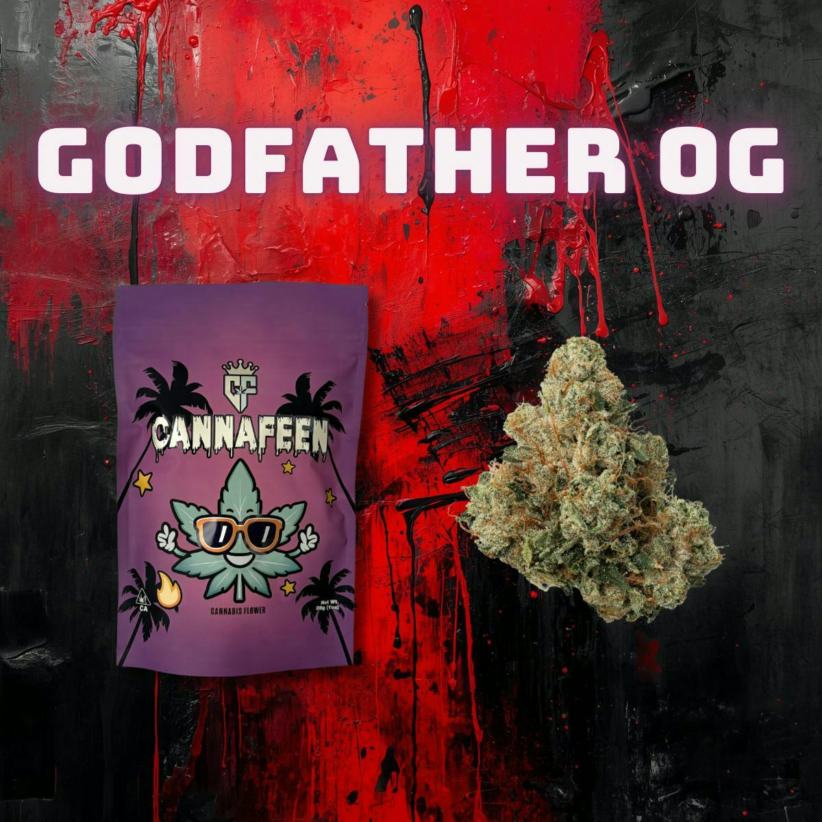 Cannafeen - Cannafeen | Godfather OG | Big Buds | 28g - 1