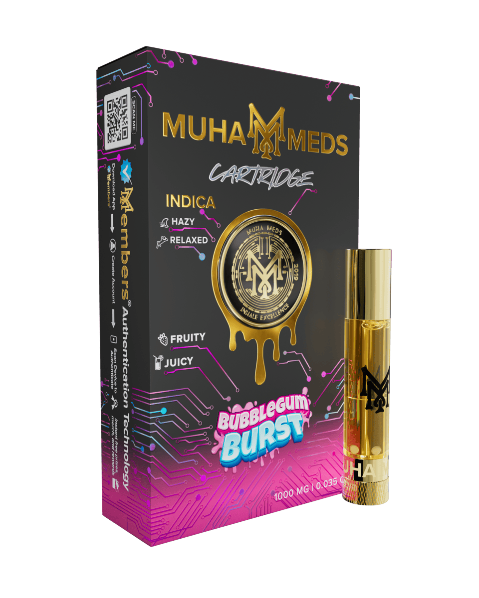 Muha Meds - Muha Meds | Bubblegum Burst | Cartridge | 1g - 1