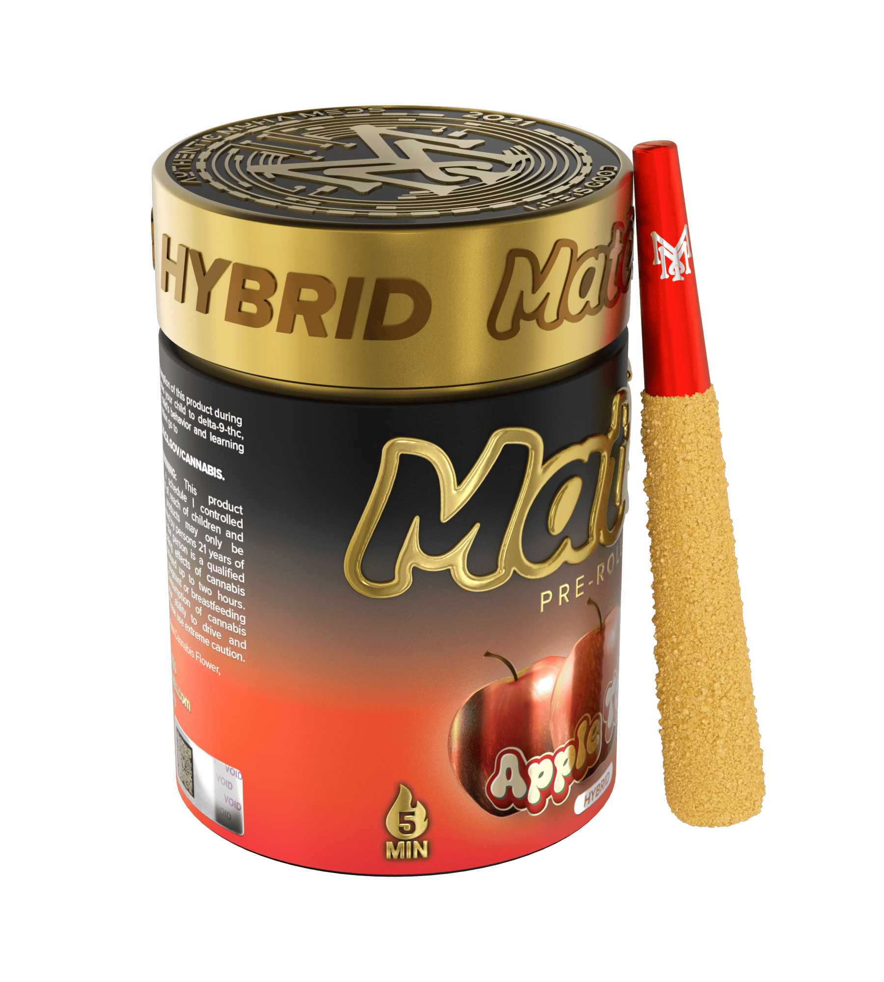 Muha Meds - Muha Meds | Apple Tart | Infused Joints | 0.6g each | 5pk - 1