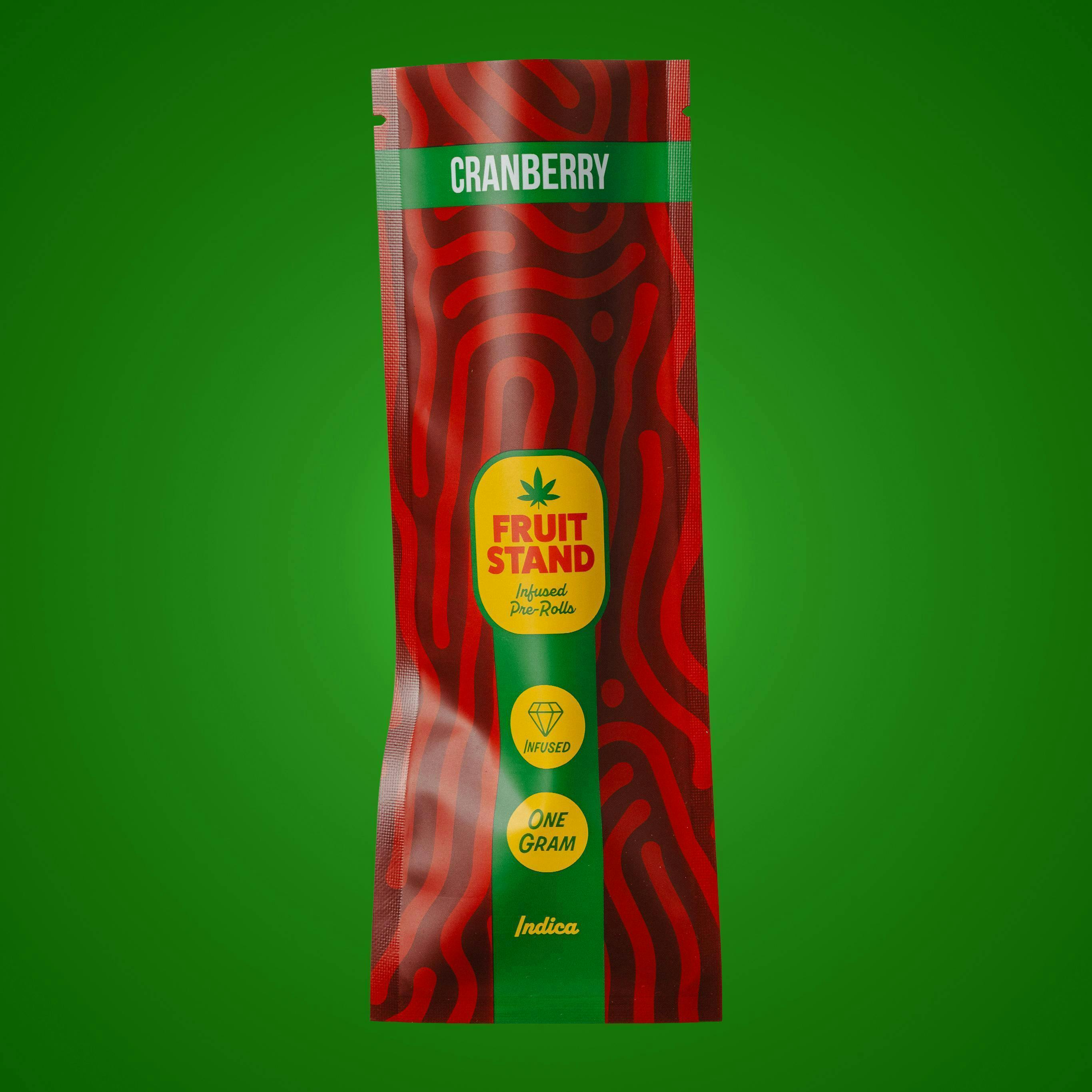 Fruit Stand - Fruit Stand | Cranberry | Infused Joint | 1g - 1