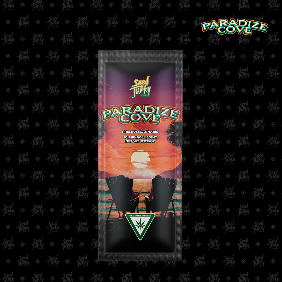 Seed Junky - Seed Junky | Paradize Cove | Joint | 1g - 1