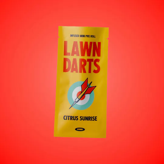 Lawn Darts - Citrus Sunrise | Infused Mini | 0.7g - 1