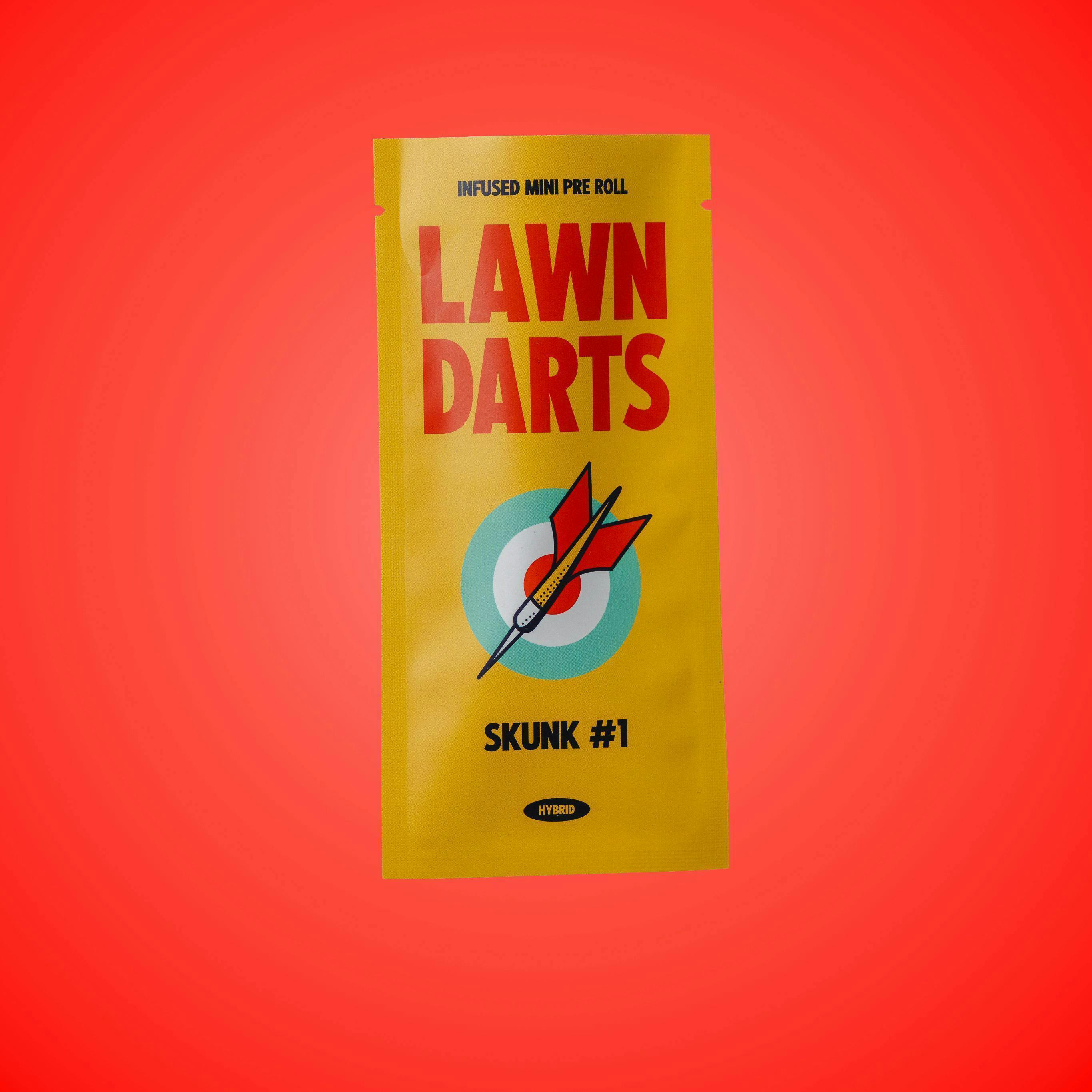 Lawn Darts - Skunk #1 | Infused Mini | 0.7g - 1