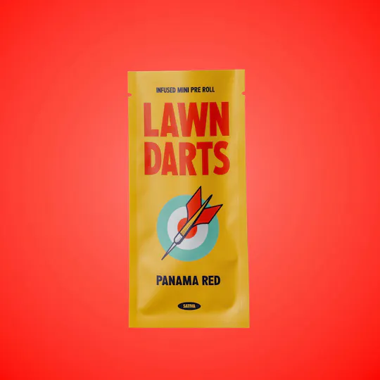 Lawn Darts - Panama Red | Infused Mini | 0.7g - 1