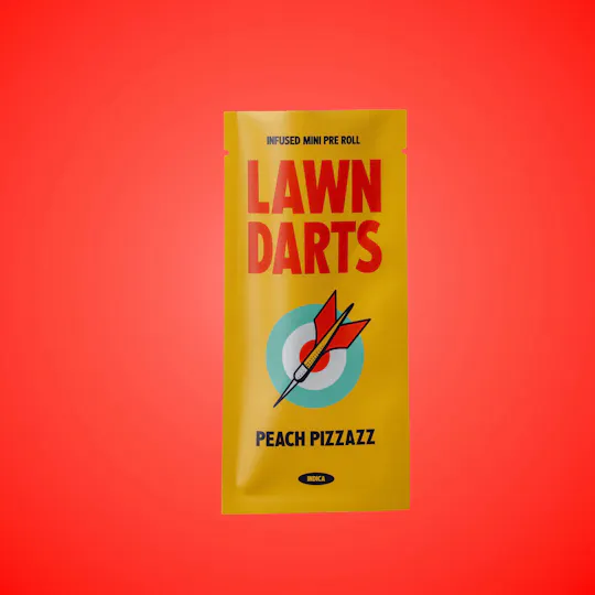 Lawn Darts - Peach Pizzazz | Infused Mini | 0.7g - 1