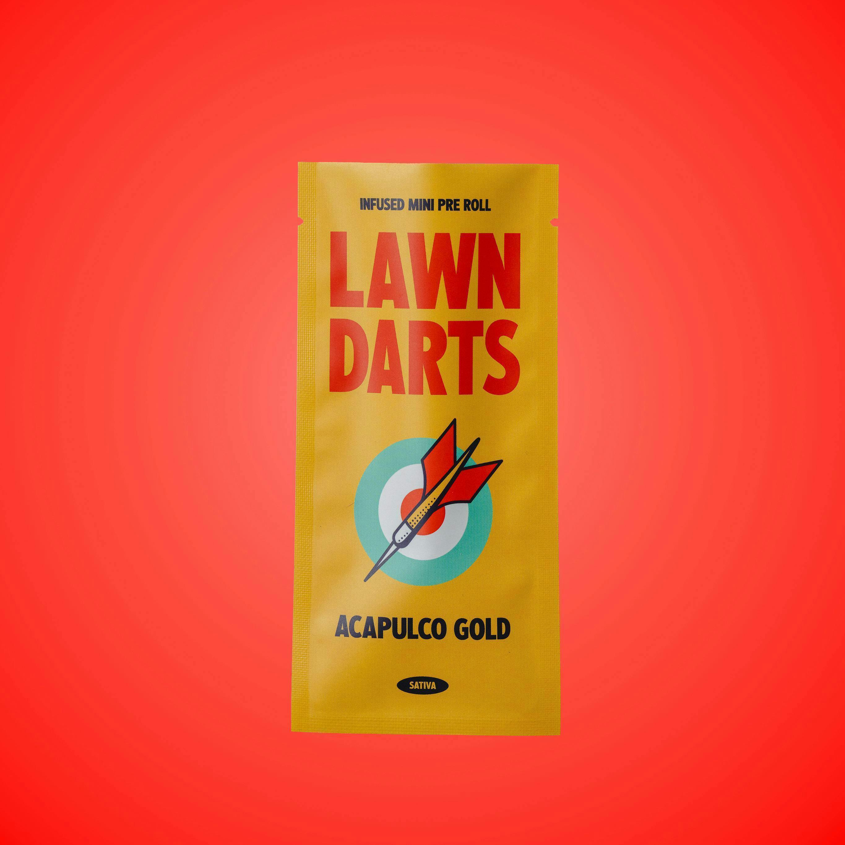 Lawn Darts - Acapulco Gold | Infused Mini | 0.7g - 1