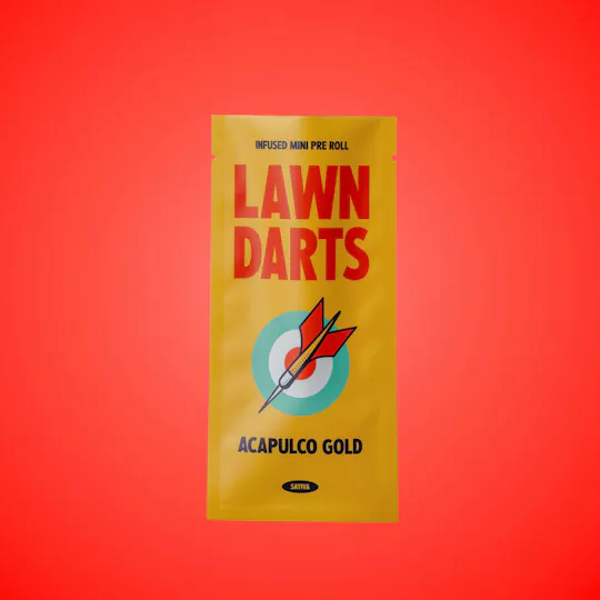 Lawn Darts - Acapulco Gold | Infused Mini | 0.7g - 1
