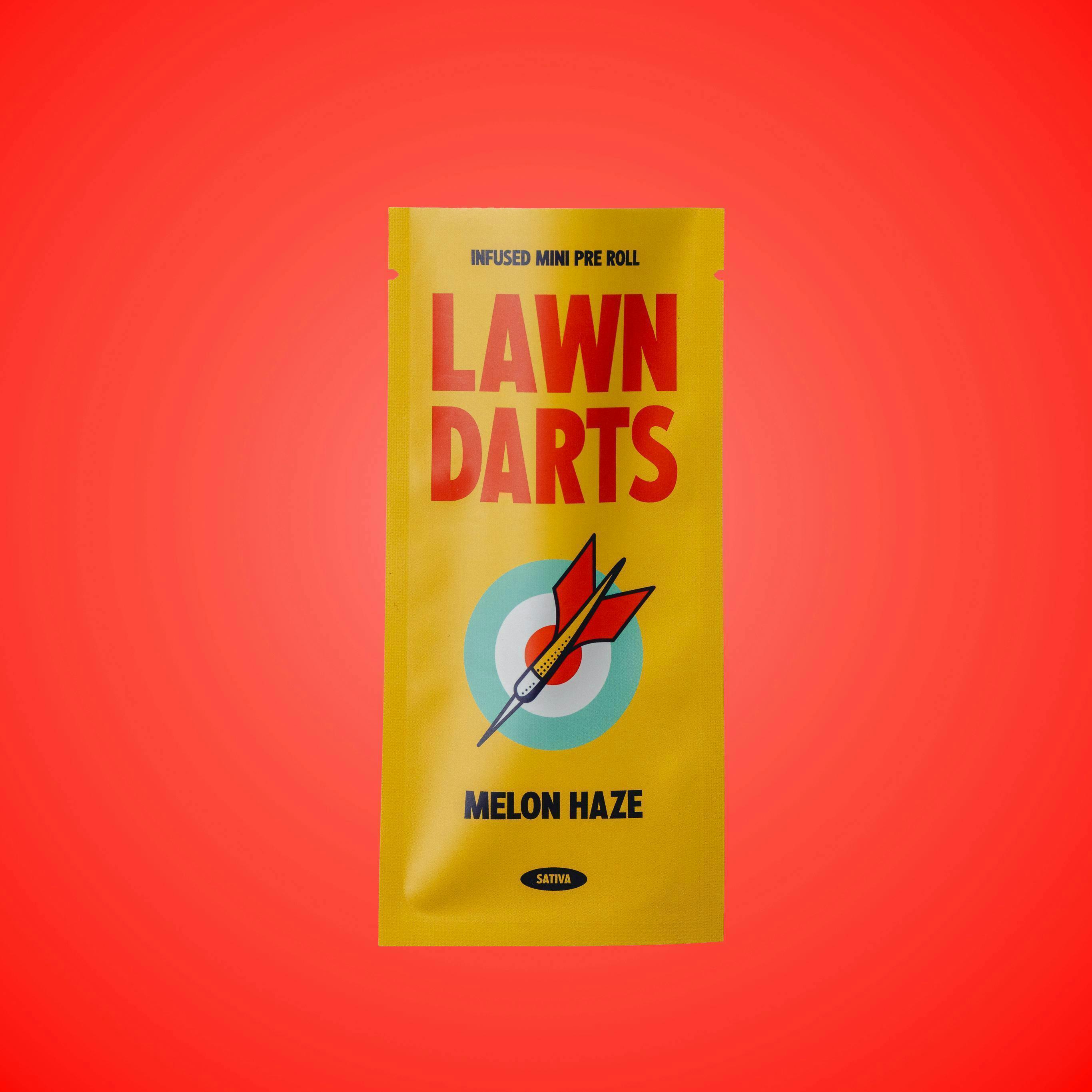 Lawn Darts - Melon Haze | Infused Mini | 0.7g - 1