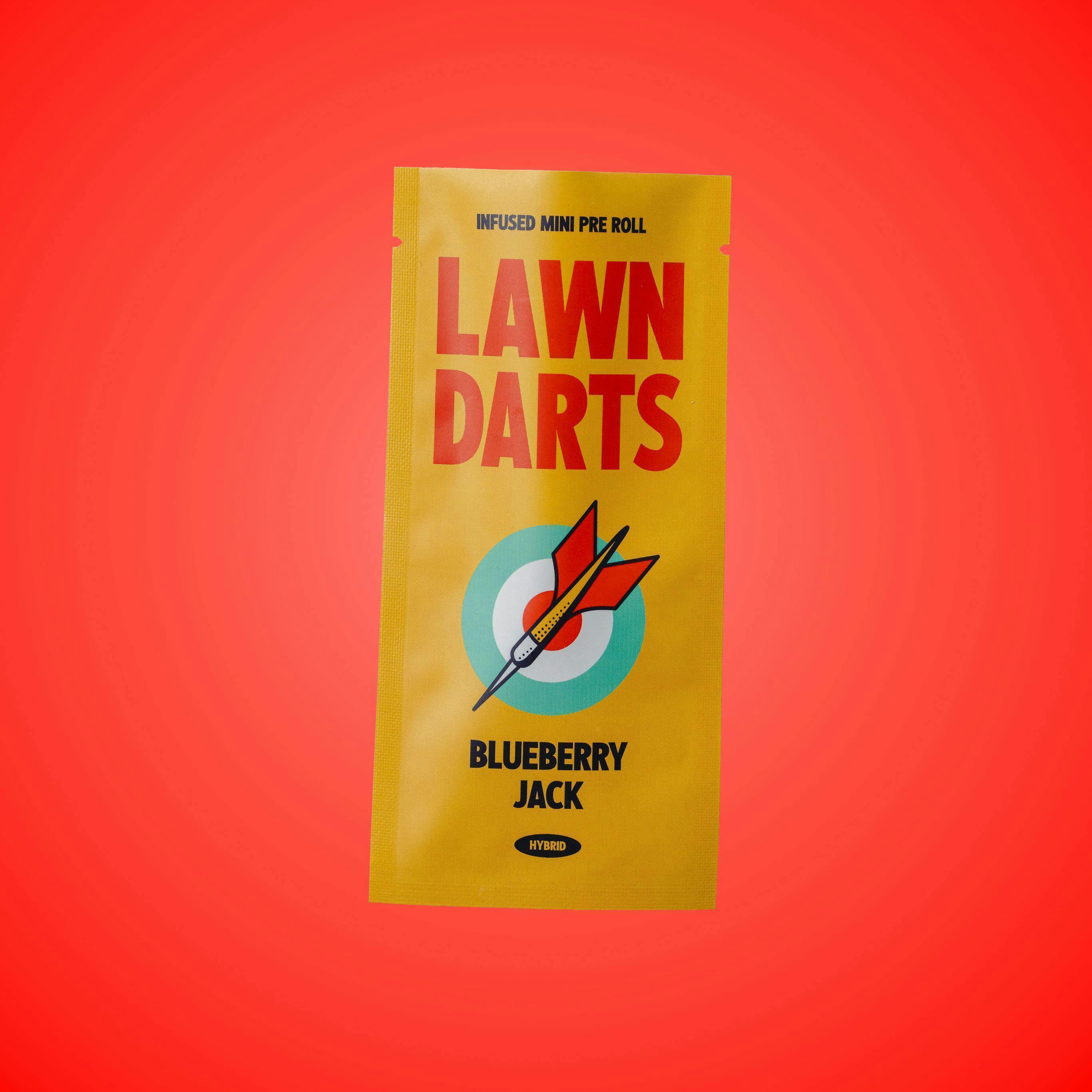Lawn Darts - Blueberry Jack | Infused Mini | 0.7g - 1