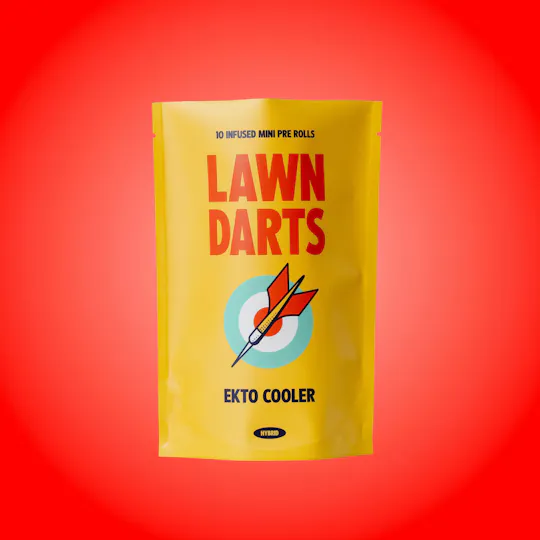 Lawn Darts - Ekto Cooler | Infused Minis | 0.7g each | 10pk - 1