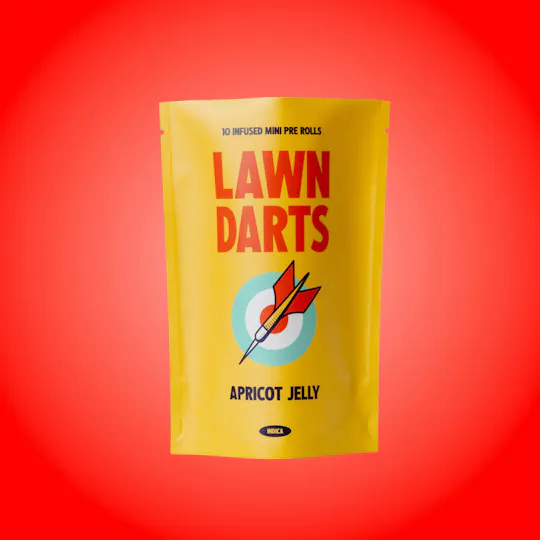 Lawn Darts - Apricot Jelly | Infused Minis | 0.7g each | 10pk - 1