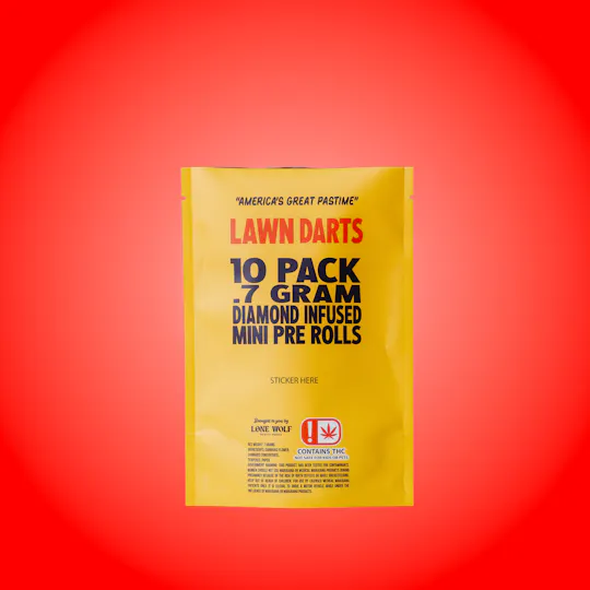 Lawn Darts - Lawn Darts | Garlic Breath | Infused Minis | 0.7g each | 10pk - 1