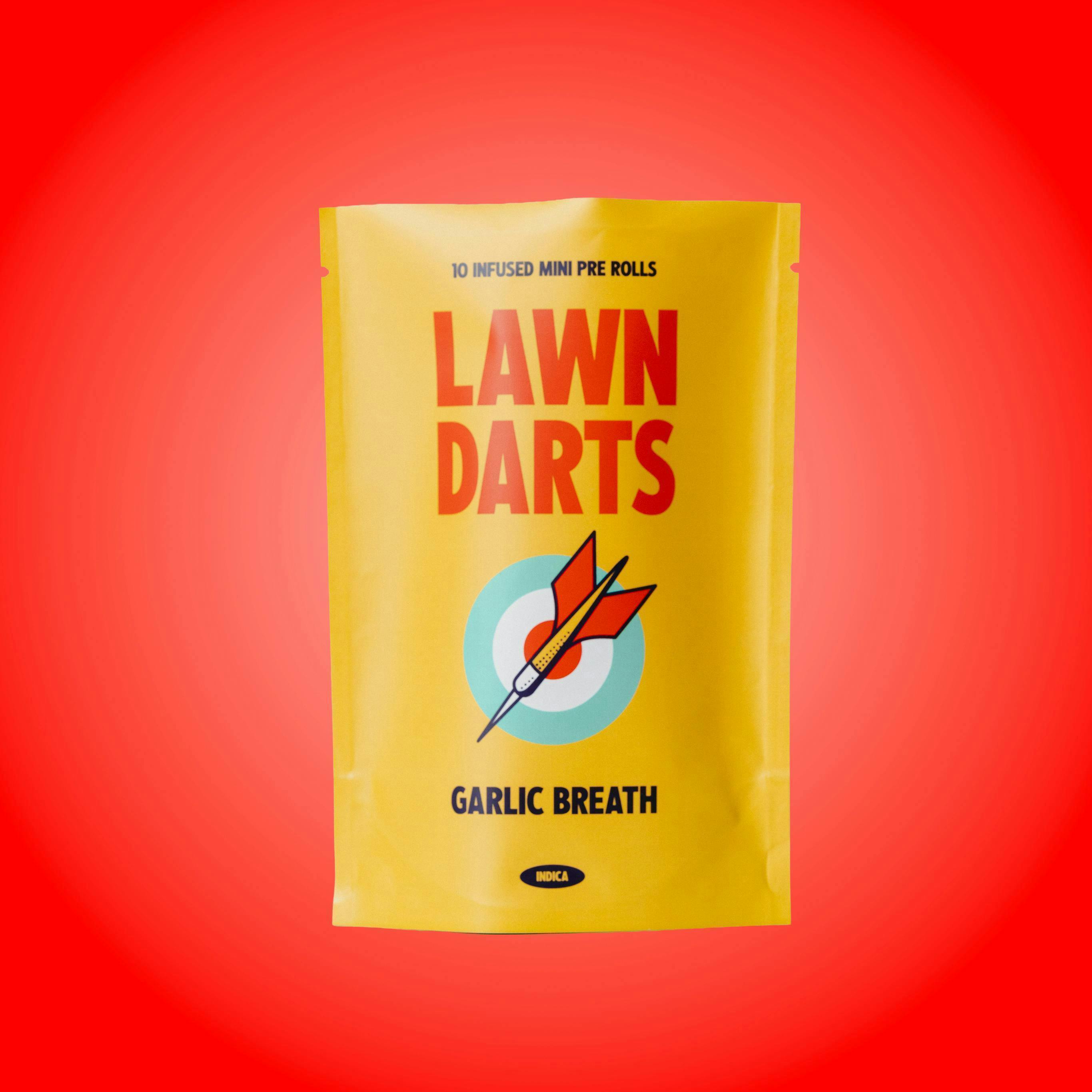 Lawn Darts - Garlic Breath | Infused Minis | 0.7g each | 10pk - 1