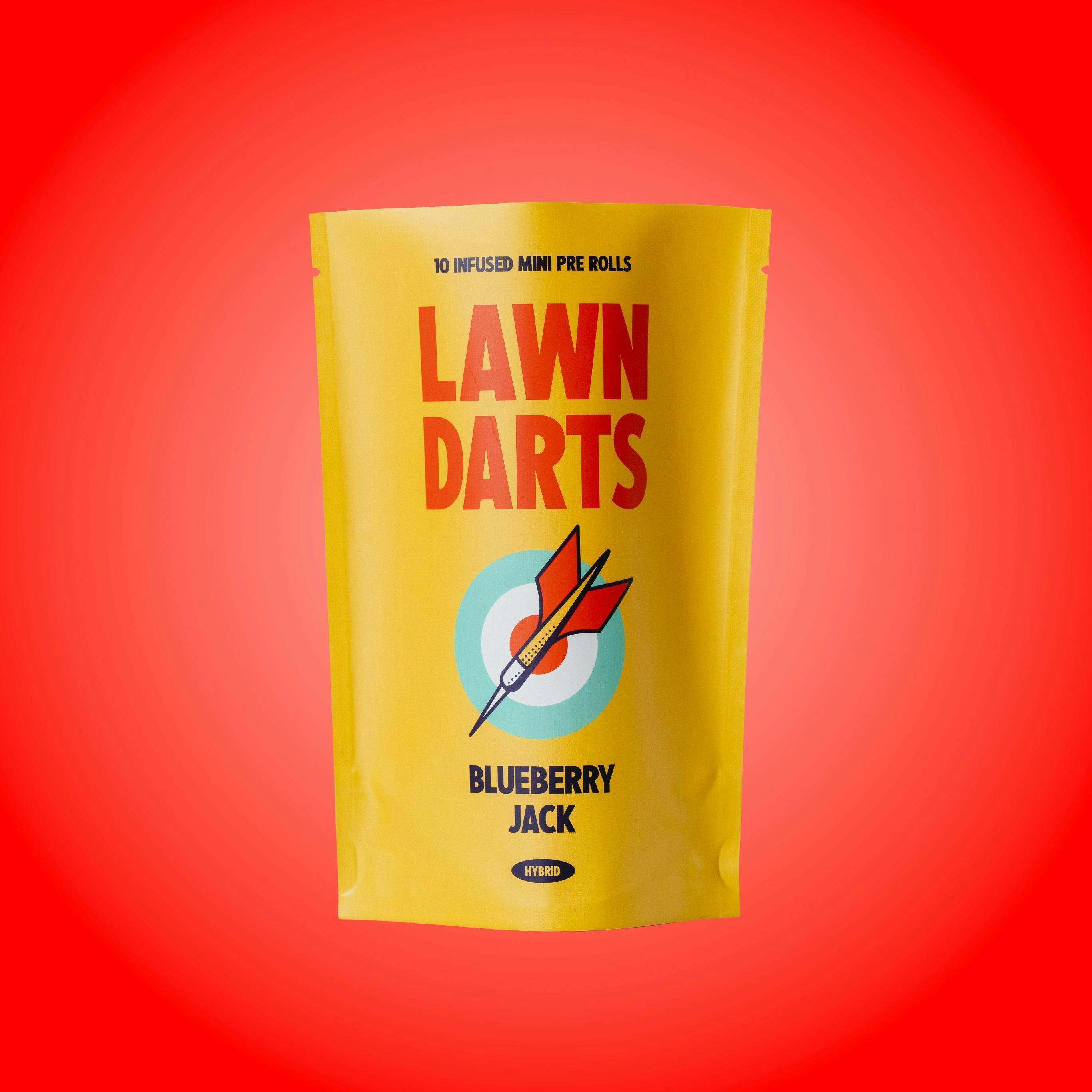 Lawn Darts - Blueberry Jack | Infused Minis | 0.7g each | 10pk - 1