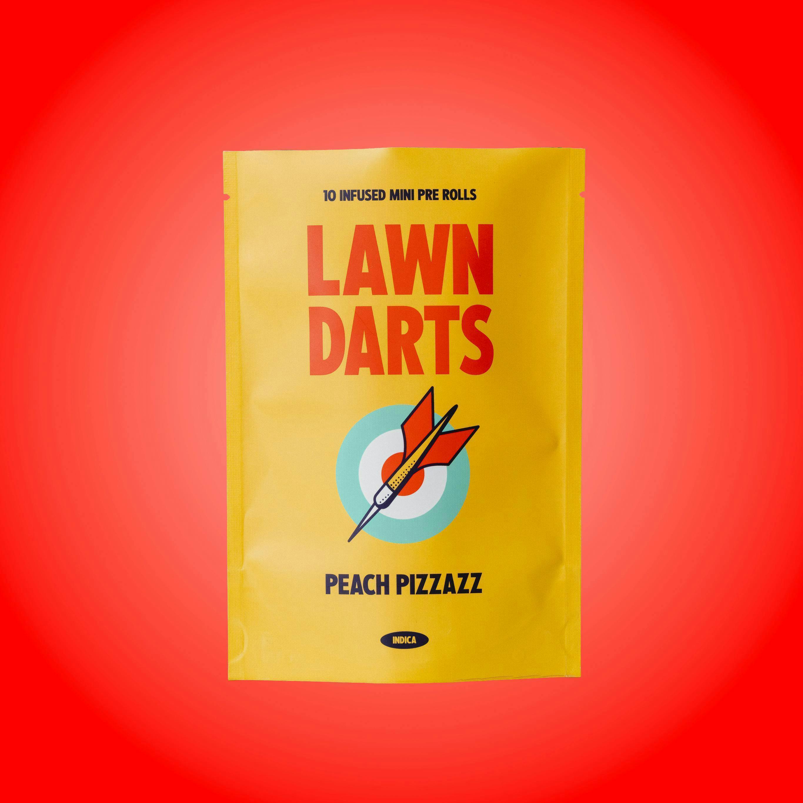 Lawn Darts - Peach Pizzazz | Infused Minis | 0.7g each | 10pk - 1