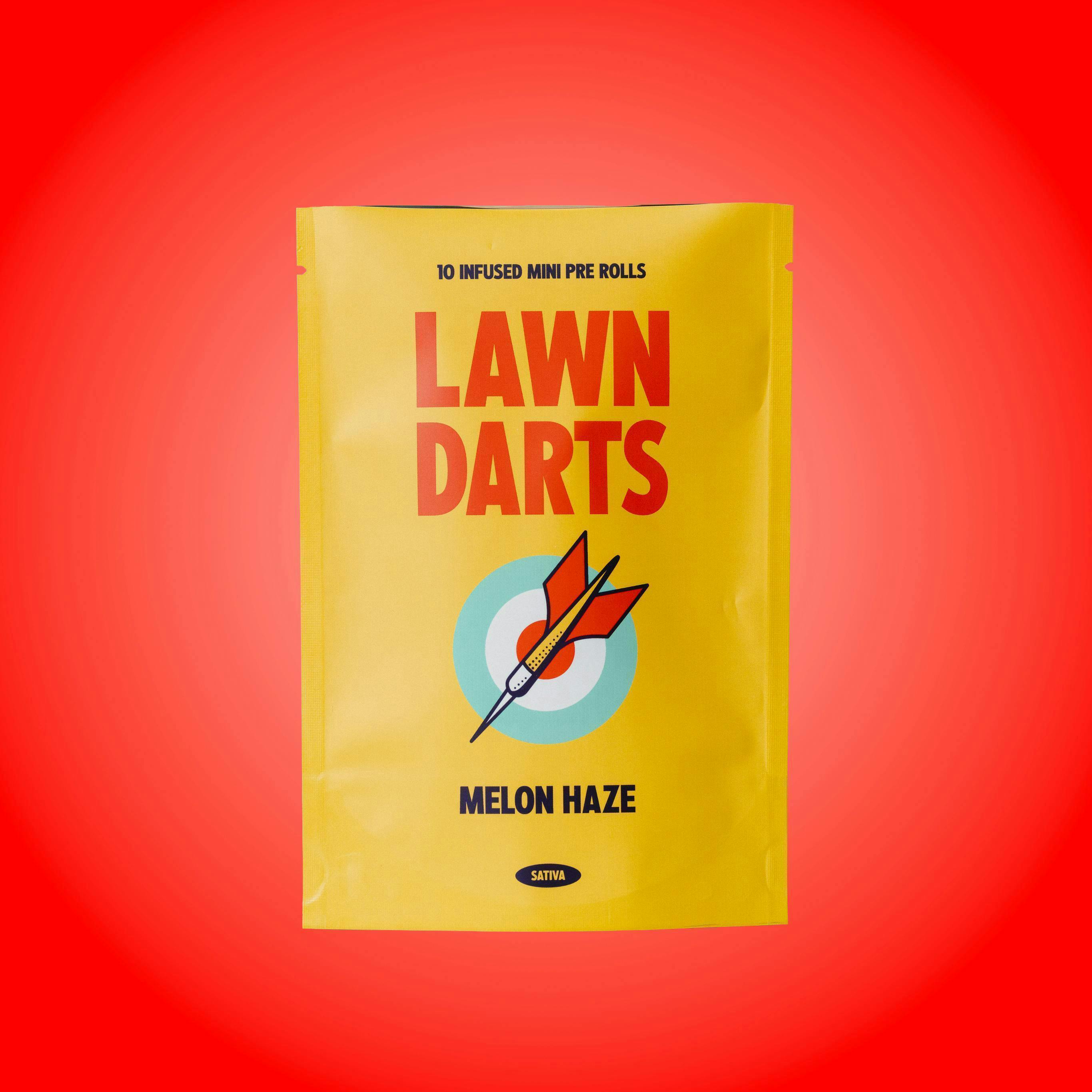 Lawn Darts - Melon Haze | Infused Minis | 0.7g each | 10pk - 1