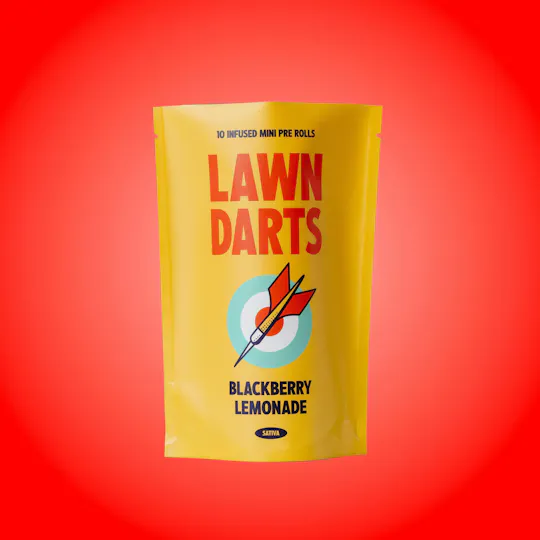 Lawn Darts - Blackberry Lemonade | Infused Minis | 0.7g each | 10pk - 1