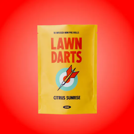 Lawn Darts - Citrus Sunrise | Infused Minis | 0.7g each | 10pk - 1