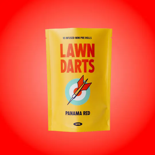 Lawn Darts - Panama Red | Infused Minis | 0.7g each | 10pk - 1