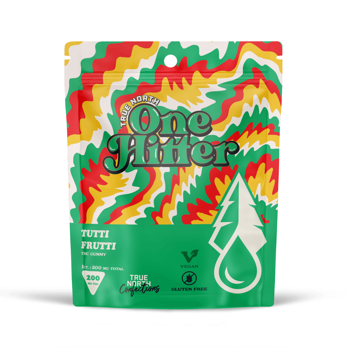 True North Collective MI - True North x LSF | One Hitter | Tutti Frutti Gummies | 200mg | Single - 1