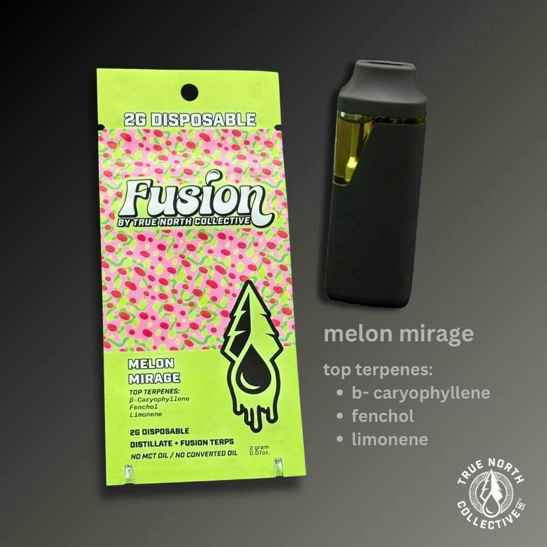True North Collective MI - True North Collective | Melon Mirage | Fusion Disposable | 2g - 1