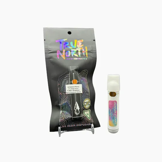 True North Collective MI - True North Collective | Crimson Flurry | Live Sugar Sauce Disposable | 1g - 1