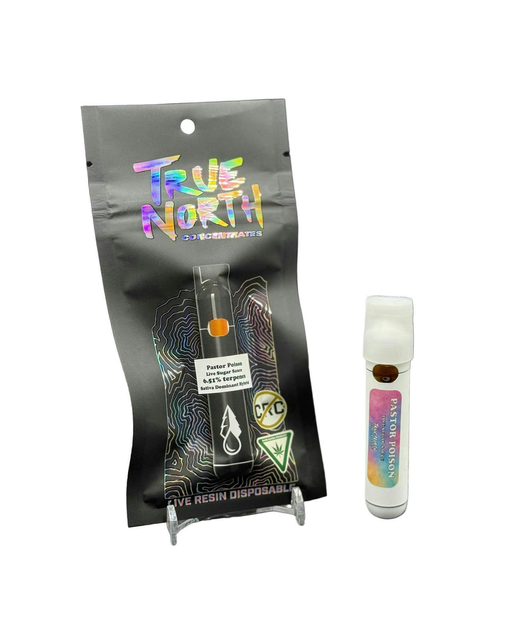 True North Collective MI - True North Collective | Pastor Poison | Live Sugar Sauce Disposable | 1g - 1