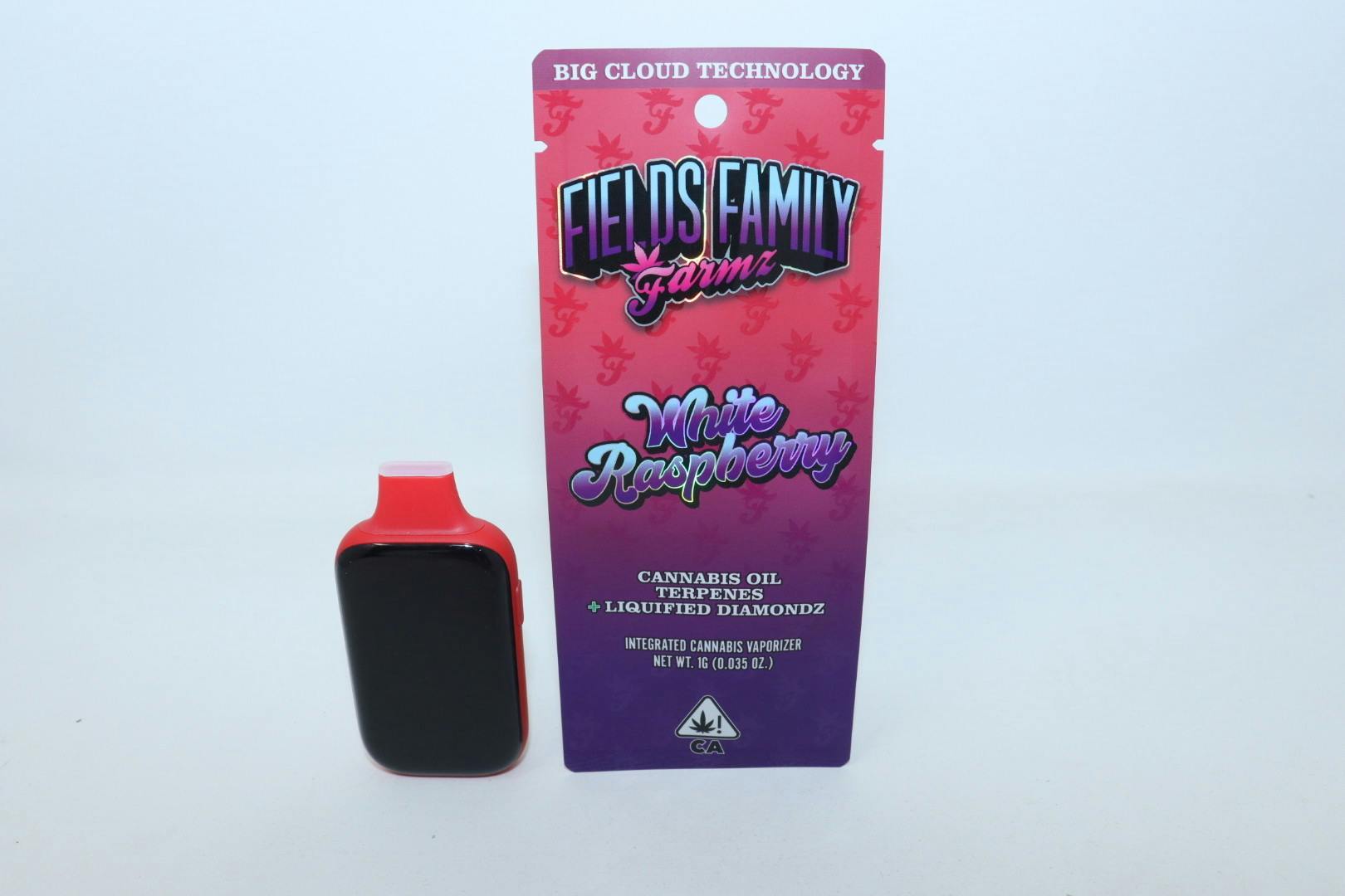 Fields Family Farmz - White Raspberry 1g Liquified Diamondz All-In-One - 1
