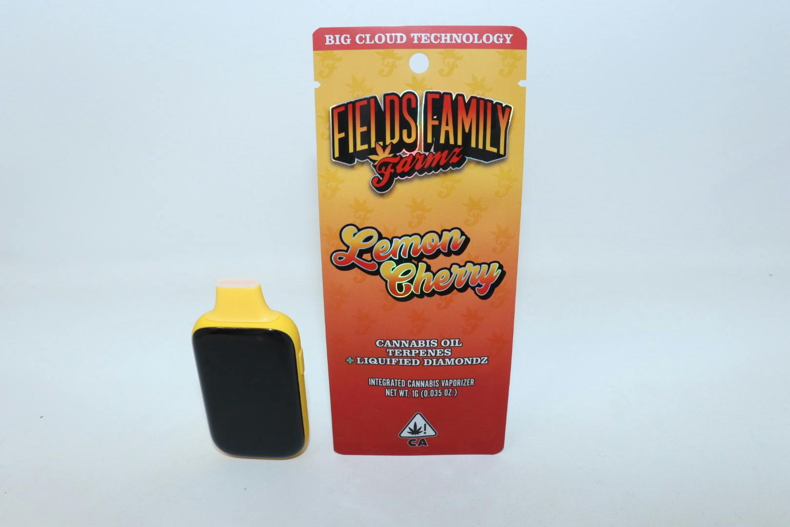 Fields Family Farmz - Lemon Cherry Gelato 1g Liquified Diamondz All-In-One - 1