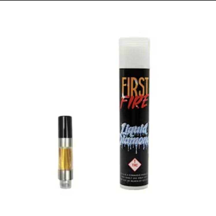 First Fire - First Fire | Liquid Diamonds | Lemon Drops | Cartridge | 0.5g - 1