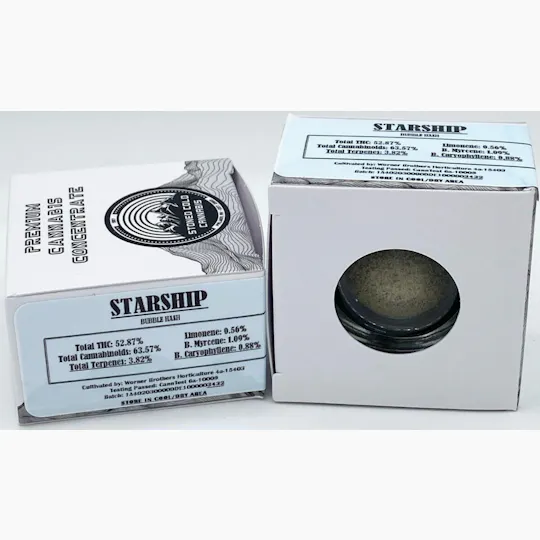 Stoned Cold Cannabis - Stoned Cold Cannabis | Starship | Bubble Hash | 1g - 1