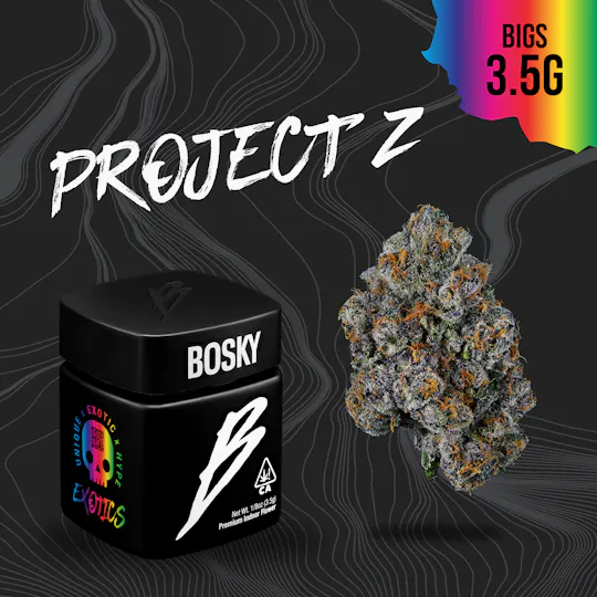 Bosky Genetics - BOSKY | Project Z | Big Buds | Exotics | 3.5g - 1