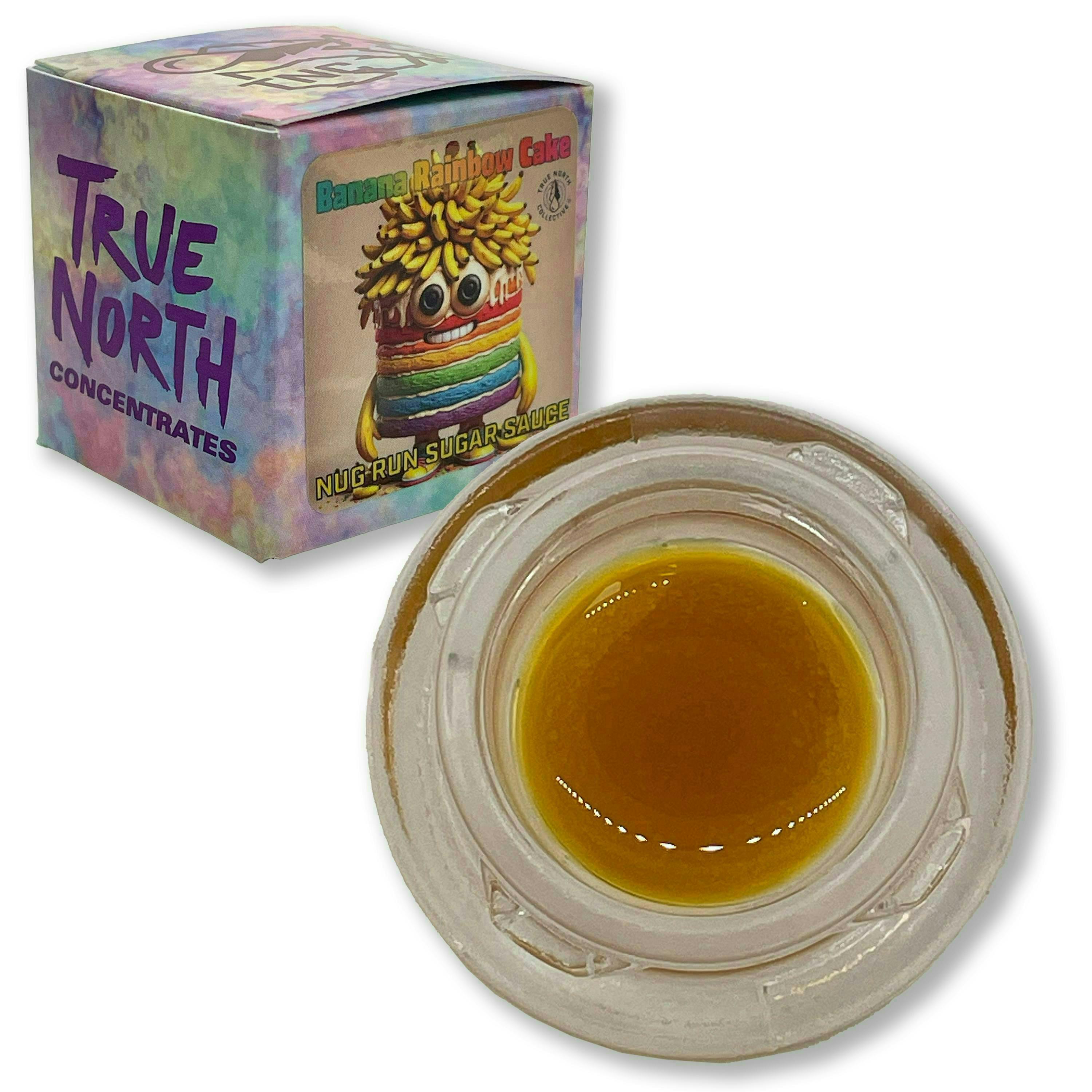 True North Collective MI - True North Collective | Banana Rainbow Cake | Nug Run Sugar Sauce | 1g - 1