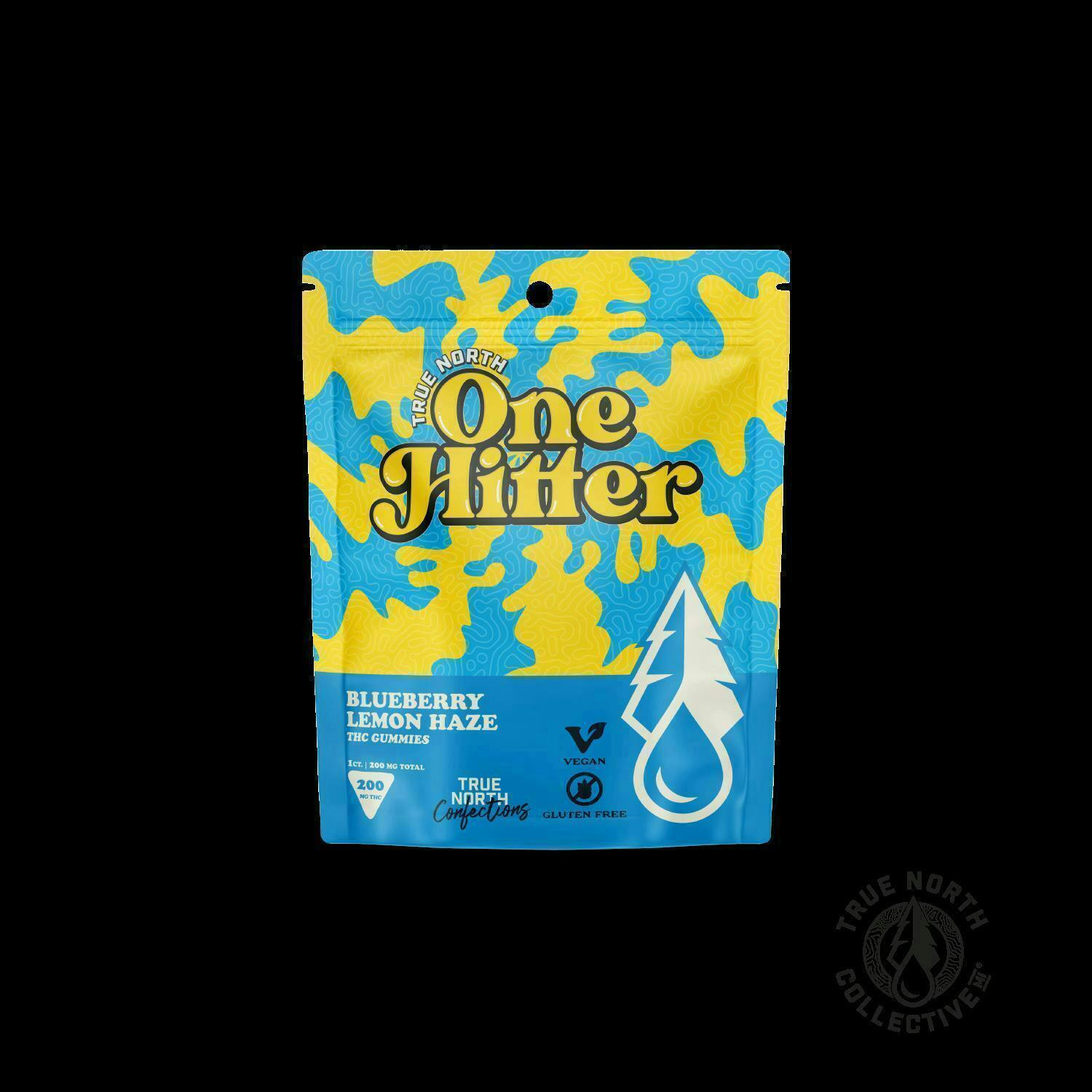 True North Collective MI - True North | One Hitter | Blueberry Lemon Haze Gummies | 200mg | Single - 1