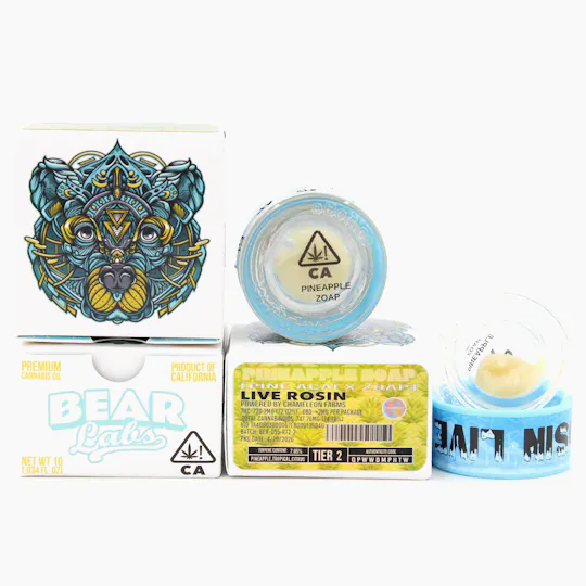 Bear Labs - BEAR Labs - Pineapple Zoap - Rosin Tier 2 - 1