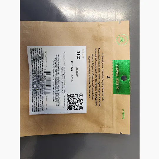 Lowell Farms - LOWELL FARMERS EIGHTH, Glitter Bomb, Hybrid, 4G - 1