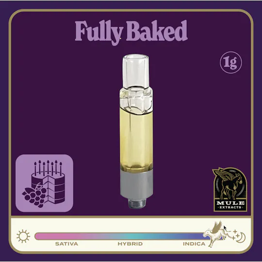 Mule Extracts - Mule Extracts | Fully Baked | Live Resin Cartridge | 1g - 1