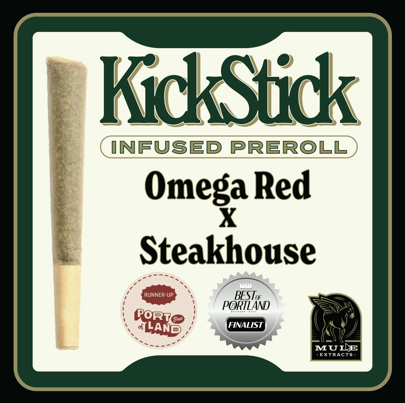 Mule Extracts - Mule Extracts | Omega Red x Steakhouse | Infused Joint | 1g - 1
