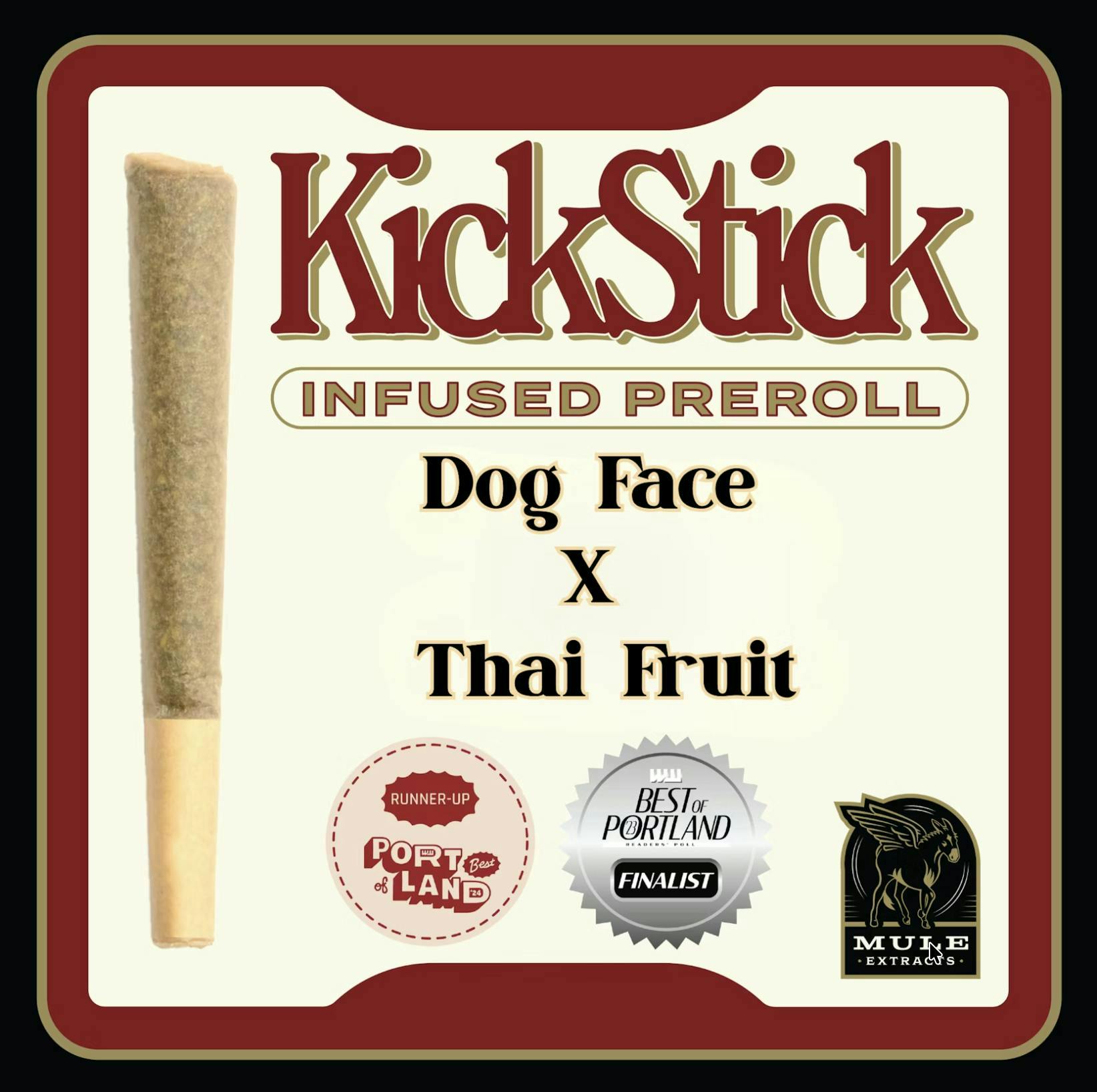 Mule Extracts - Mule Extracts | Dog Face x Thai Fruit | Infused Joint | 1g - 1