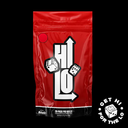 HILO - Hi-Lo | 1g Preroll - 28pk | Pop Rockz - 1