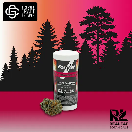Realeaf Botanicals - Thick Strawberry Goo Foryst Flower 1g - 1